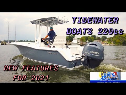 2021 TIDEWATER BOATS 220CC ADVENTURER+NEW FEATURES FOR 2021| JIMS MARINE GALENA MD | YAMAHA 4 STROKE