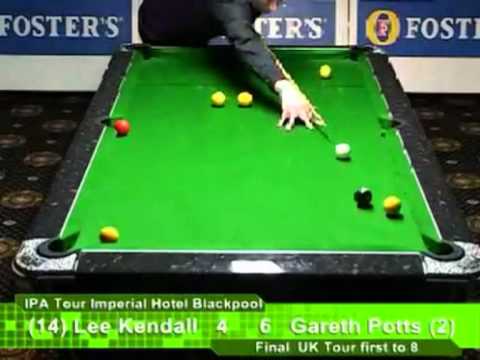 International Tour Pool: Gareth Potts v Lee Kendall
