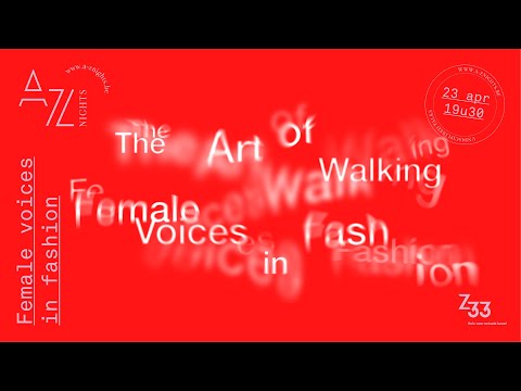 A-Z night #10: Female Voices in Fashion - Talk by Flora Miranda