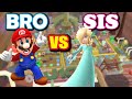 Mario Party Superstars Custom Boards: Brother vs Sister!! [Luigi's Engine Room!]