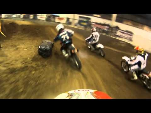2014 Summit Indoor Crash - Helmet Cam