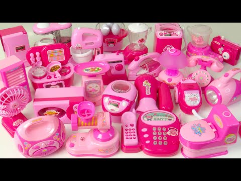 13 Minutes Satisfying with Testing 25 Pink Tiny Home Appliance! ASMR with Pink World,No Music