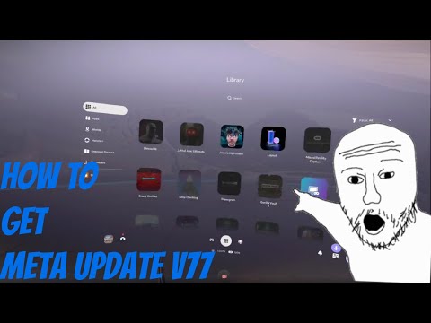 How to get New Meta Quest UI Update early!