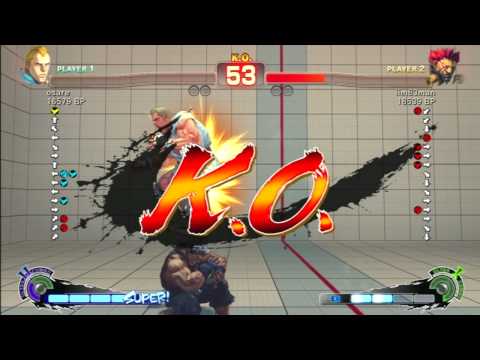 SSF4 Rank Match  osare (AB)  vs  imm83man (GO)