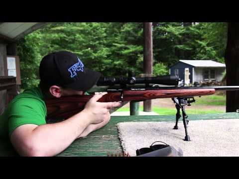 Savage 25 Varmint .223 out of the box accuracy.