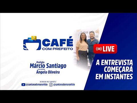 1º programa  Café com Prefeito Márcio Santiago