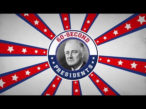 , title : 'Franklin D. Roosevelt | 60-Second Presidents | PBS'