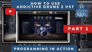 Video thumbnail for How to use Addictive Drums 2 to programming drums on your productions / (Part 1 of 4) by Jose Velez
