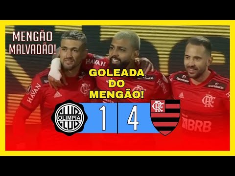 Olimpia 1 x 4 Flamengo | Melhores Momentos | Quartas de Final Libertadores 11/08/2021