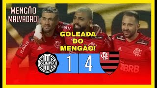 Olimpia 1 x 4 Flamengo | Melhores Momentos | Quartas de Final Libertadores 11/08/2021