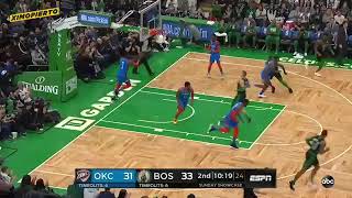 OKC Thunder vs Boston Celtics - 1st Half Highlights | February 3, 2019 | 2018-19 NBA Season