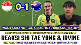 Download lagu Kemenangan Istimewa ~ Reaksi STY & Jackson Irvine Usai Timnas Indonesia U19 Vs Australia Saya Tunggu mp3