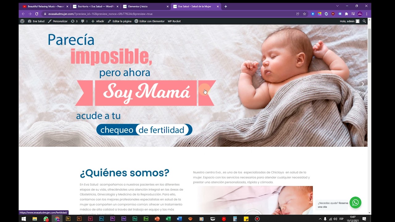Eva Salud Mujer - Edición de web