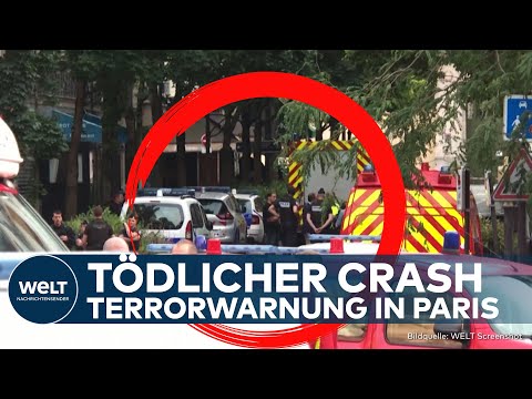 HORROR IN PARIS: Auto rast in Restaurant! Todesopfer und Verletzte - Höchste Terror-Warnstufe!