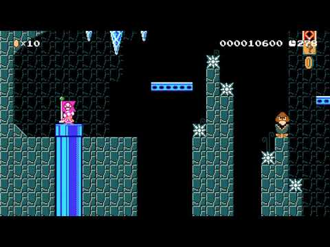 Jump King: Thwomps Fortress by Brakkie [Super Mario Maker 2]