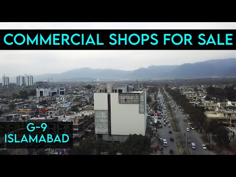 Commercial for Sale in G-9 Karachi company || Shops for Sale || #waismark