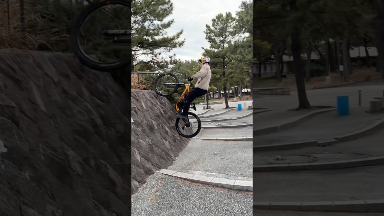 MTB in the street⛰️🏙️🚲 #mtb