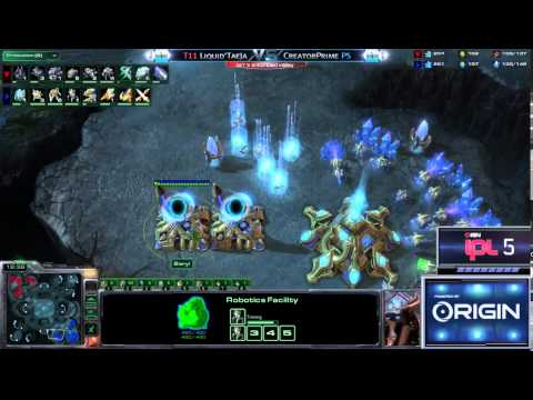 SC2 Taeja vs CreatorPrime TvP Game 3 IPL 5 Winners Round 4 Starcraft 2 Tournaments