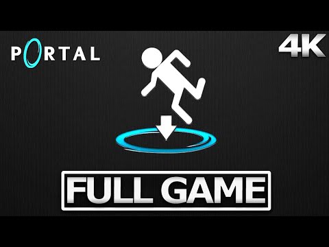 PORTAL Full Gameplay Walkthrough / No Commentary【FULL GAME】 4K UHD