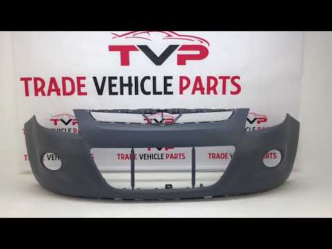 Fits Hyundai I20 2008-2012 Front Bumper Primed With Fog Holes No Pdc Or Washer Holes video