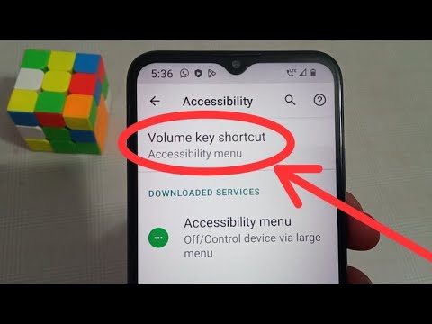 How to use volume key shortcut in Android mobiles ?