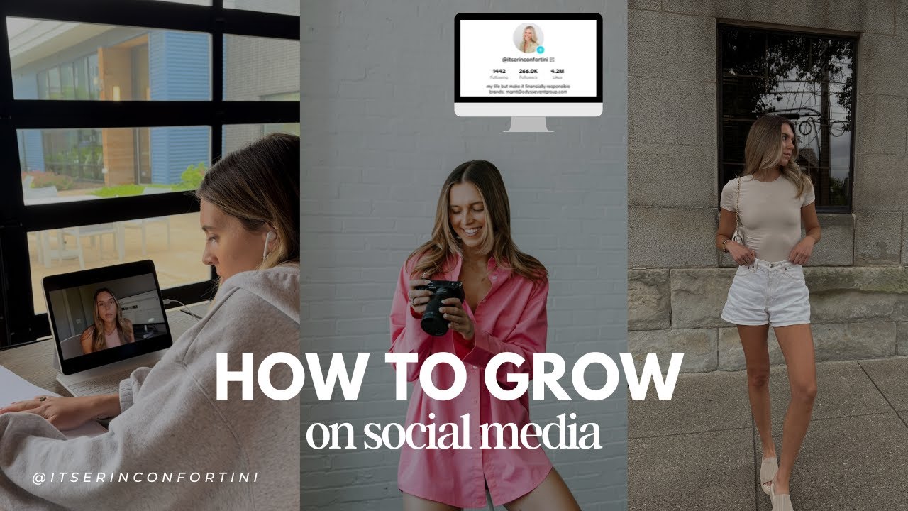 HOW TO GROW ON SOCIAL MEDIA | 10 tips for building a personal brand on social media