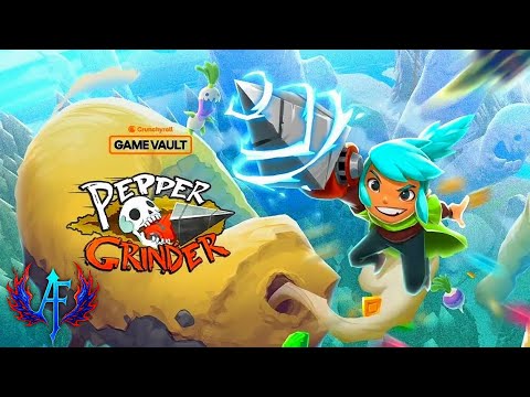 Crunchyroll: Pepper Grinder | Gameplay Android Ios - YouTube