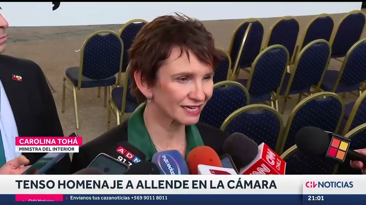 Así se vivió el TENSO HOMENAJE a SALVADOR ALLENDE en la Cámara de DIPUTADOS - CHVNoticias