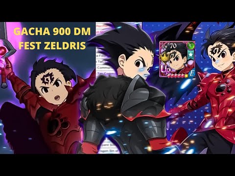 BANJIR SSR!!! || GACHA ZELDRIS FEST DARK WING || 7DS