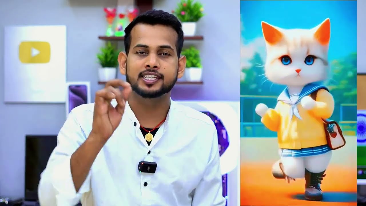 ai cat dance video kaise banaye | new ai copy paste channel ideas on youtube earn money