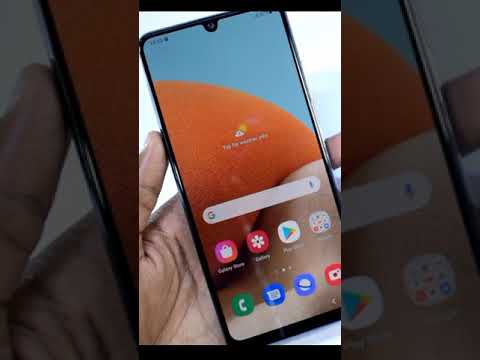 Samsung A32 Battery Percentage Setting | #Shorts