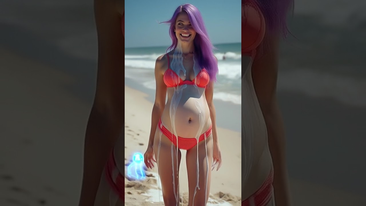 Pregnant Slime Girl Short