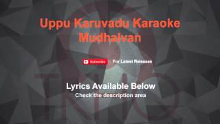 Uppu Karuvadu Karaoke Mudhalvan Karaoke