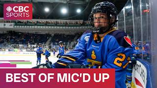 The BEST of the PWHL Mic'd Up 2025-26 | Part 1 | #CBCSports