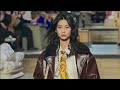 hoyeon jung runway // louis vuitton fall-winter 2022.