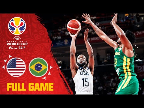 Team USA is too much for Brazil! - Full Game - FIBA Basketball World Cup 2019