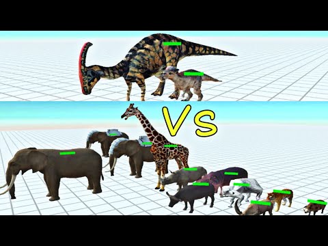 Dinosaur Vs All Unit tournament - animal revolt battle simulator