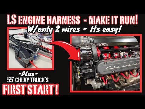 How to START an LS Engine with Only 2 Wires. It’s EASY!