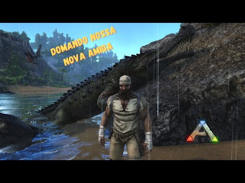 ARK Dicas Para Iniciantes #4 Domando um Crocodilo Imperador