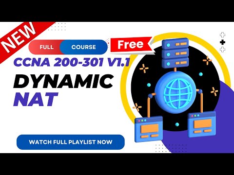 46. Dynamic NAT | CCNA 200-301 v1.1 | CCNA v1.1 | New CCNA Full Course | Ajay Kumawat