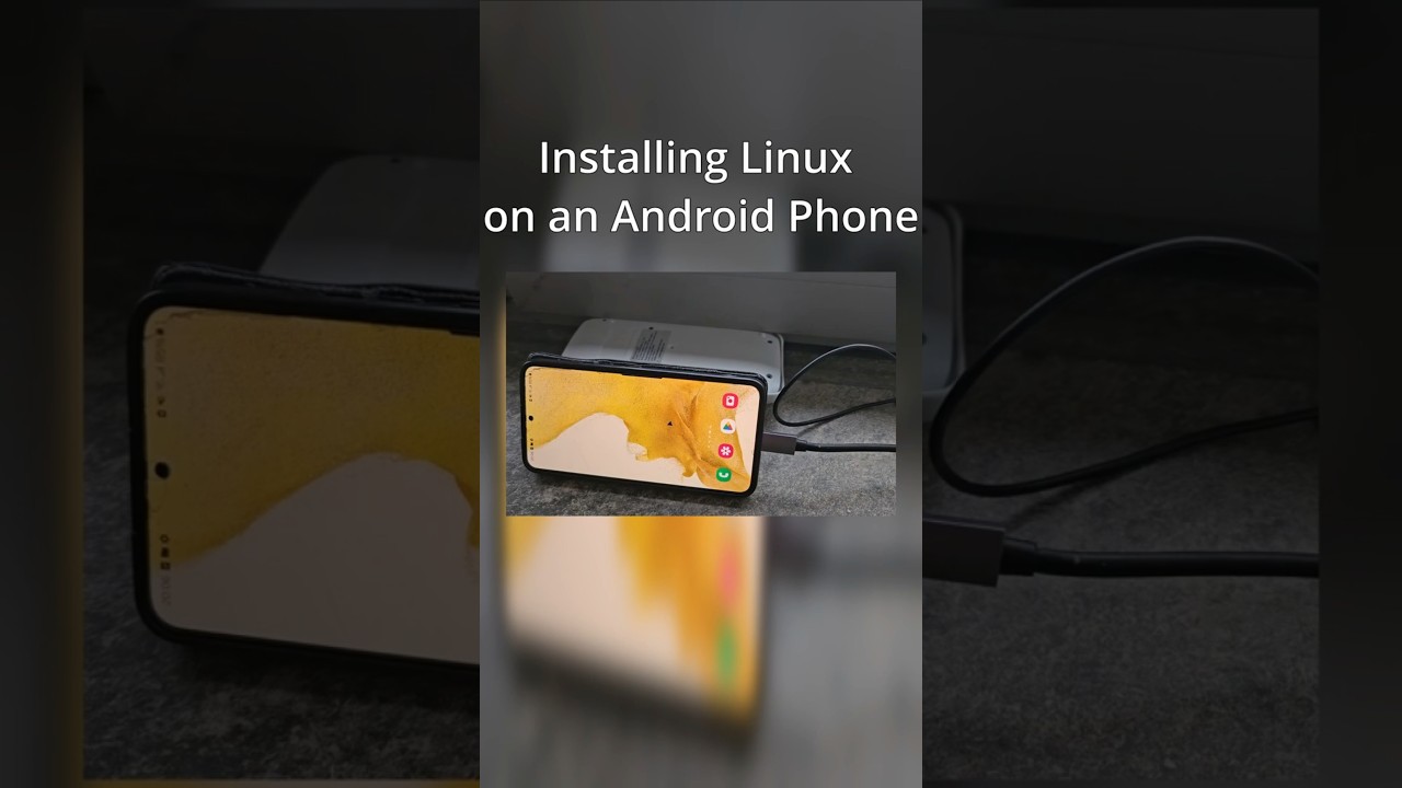 I Installed Linux on an Android Phone!