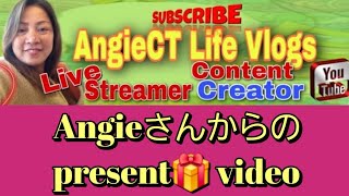 #Present from Angie 🎁✨#I'm happy. #Arigatougozaimasu