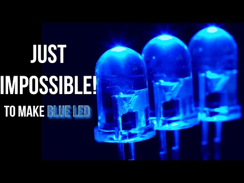 Just Impossible to make blue led . The history of blue led . And the struggle of Shuji Nakamura .