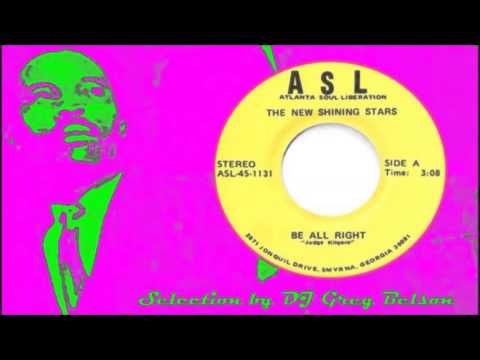 Gospel Funky Soul 45 - The New Shining Stars - 'Be all right'