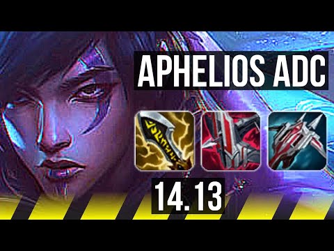 APHELIOS & Heimerdinger vs ASHE & Rakan (ADC) | 8/2/7, 800+ games | EUW Grandmaster | 14.13