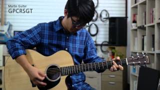 Video thumbnail for 마틴 GPCRSGT 사운드 샘플 by 켄지TV