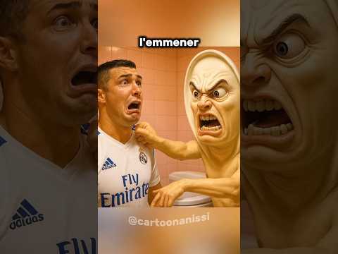 Ronaldo wants to go into the girls' bathroom #funny #humor #cristiano #tungtungtungsahur