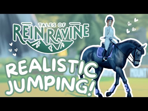 Attempting REALISTIC Jumping in Tales of Rein Ravine! II Horse Game Demo