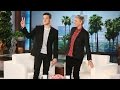 Rami Malek Makes His 'Ellen' Debut 