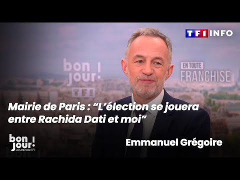 Emmanuel Grégoire demande à Rachida Dati "d’exclure" toute alliance avec Sarah Knafo ｜TF1 INFO